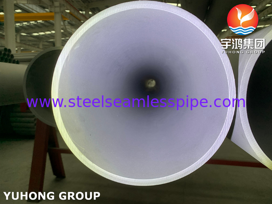 ASTM A790 UNS S32750, 1.4410 Super-Duplex-nahtlose Rohre aus Edelstahl zur Abwasserbehandlung