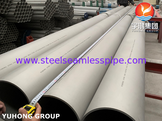 ASTM A790 UNS S32750, 1.4410 Super-Duplex-nahtlose Rohre aus Edelstahl zur Abwasserbehandlung