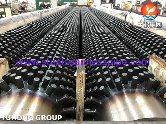 Stuckrohr, ASTM A213 T9 / ASME SA213 T11 mit 11Cr (SS 409) Stuckrohr, Dampfreformöfen