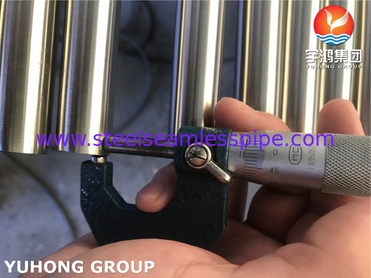 ASTM A269 TP316L Helle, gegrillte, nahtlose Röhre für Meereswassergeräte