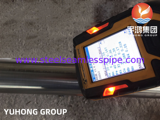 ASTM B729 UNS N08020 2.4660 Nikellegierung 20 nahtloses Rohr 100% UT
