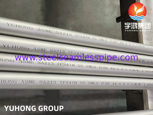 Asme Sa213 Tp347h Nahtloser Kesselrohr aus Edelstahl mit GL-Genehmigung