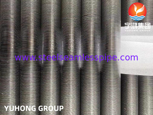 ASME SB163 Monel 400 Extrudierte Flachrohr G-Typ Al Flachrohr für luftgekühlte Wärmetauscher