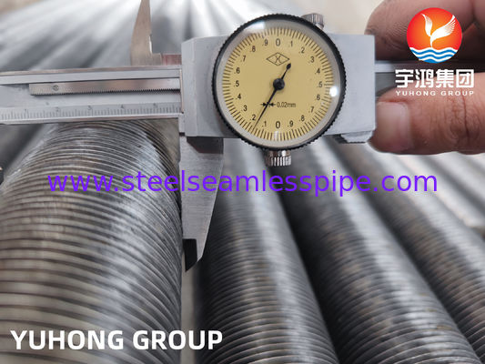 Individuell angefertigte Flossenröhrchen mit Aluminiumflossenem Material und mehreren Flossenarten für Wärmetauscher- und Kondensatoranwendungen