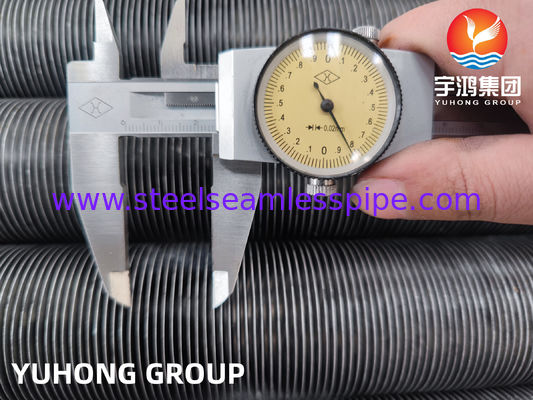 Individuell angefertigte Flossenröhrchen mit Aluminiumflossenem Material und mehreren Flossenarten für Wärmetauscher- und Kondensatoranwendungen