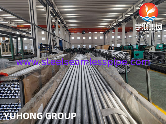 Individuell angefertigte Flossenröhrchen mit Aluminiumflossenem Material und mehreren Flossenarten für Wärmetauscher- und Kondensatoranwendungen