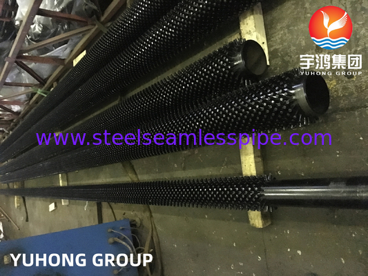 ASTM A335 P9 SS 410 Studd Fin Studded Fin Tube für Dampfreformöfen