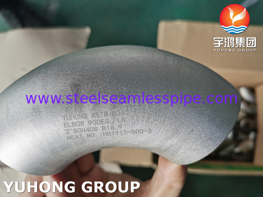 ASTM B363 Ti2 R50400 3.7035 Titangehalt aus Stahlverbindung Buttwelded B16.9