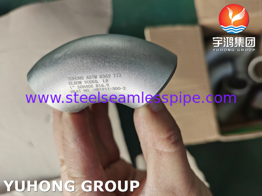 ASTM B363 Ti2 UNS R50400 3.7035 Titanlegierte Stahl Gr.2
