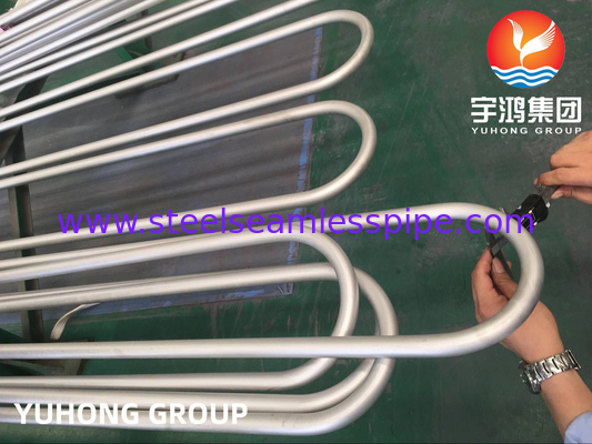 ASTM B444 Gr.2 INCONEL 625 nahtloser U-Bend-Wärmetauscher für Wärmetauscheranwendungen