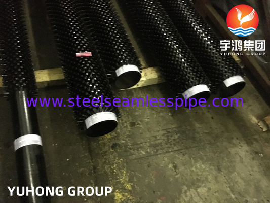 ASME SA335 P9 HFW-Rohr mit Helical Studs OD 10 bis 508 mm für Reformer-Konvektionsabschnitt