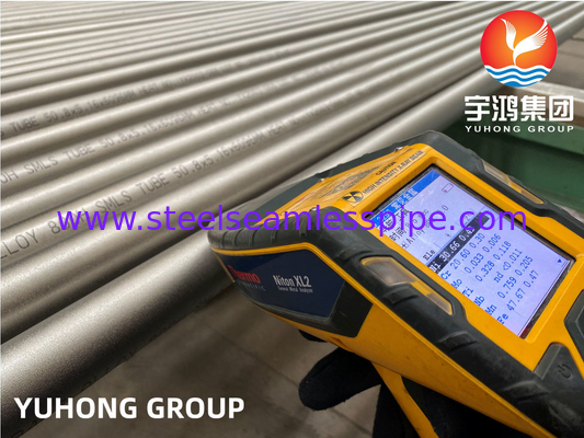 ASTM B407 Legierung 800 800H 800HT für Rohrbündel