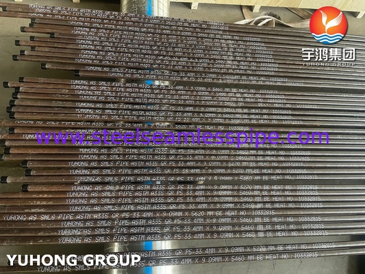 ASTM A335 P5 / X11CrMo5 Nahtlose Rohr aus Legierungsstahl