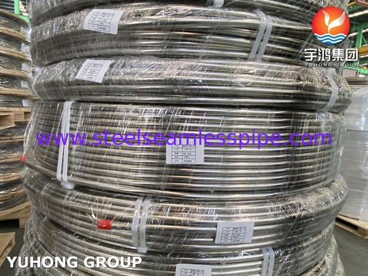 ASTM A269 TP316/316L Edelstahl Wärmetauscherröhre Spirale Helle gegossen
