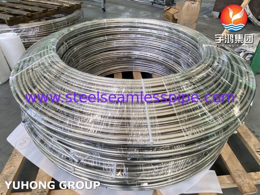 ASTM A269 TP316/316L Edelstahl Wärmetauscherröhre Spirale Helle gegossen