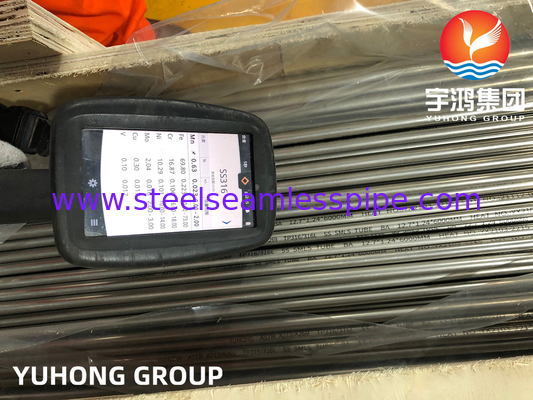 ASTM A213 TP316L Edelstahlleuchten für Instrumenten aus hellen Brennrohren