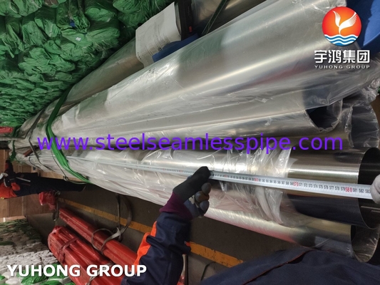 ASME SA270 ASTM A270 Schweißrohr aus Edelstahl poliert 320 240 GRIT TP304