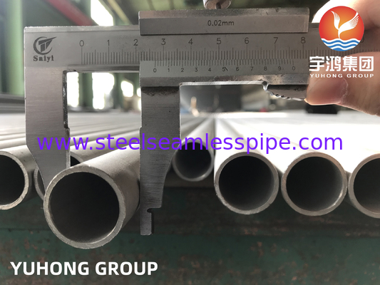 ASME SA312 TP304L Nahtloses Edelstahlrohr für Wärmetauscher