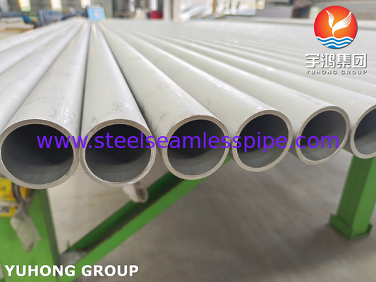 ASTM A312 Edelstahl 253MA UNS S30815 Nahtlose Rohre, eingelegt und gegrillt