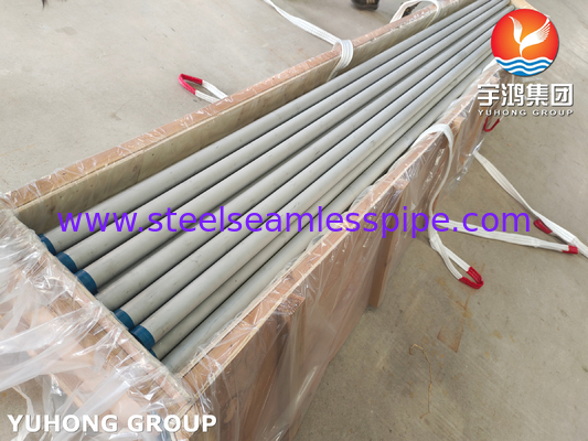 ASTM A312 Edelstahl 253MA UNS S30815 Nahtlose Rohre, eingelegt und gegrillt