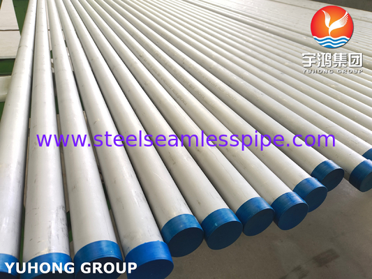 ASTM A312 Edelstahl 253MA UNS S30815 Nahtlose Rohre, eingelegt und gegrillt