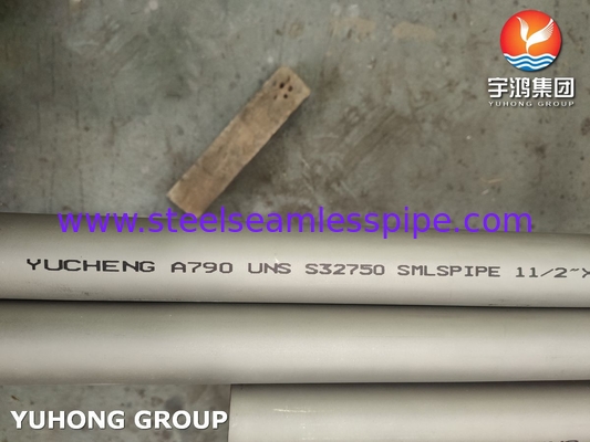 Super Duplex  2507 ASTM A790 UNS S32750 Nahtloser Rohr aus Edelstahl