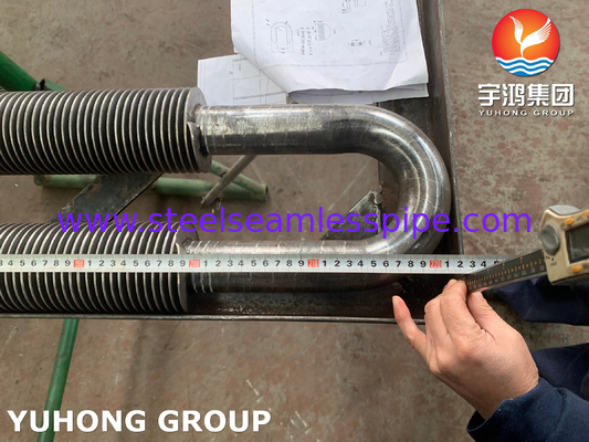 Kohlenstoffstahl U Bend HFW Finned Tube ASTM A106 Gr.B Für Wärmetauscher