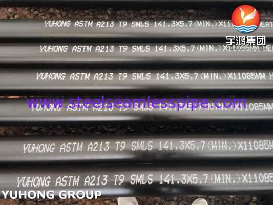 ASME SA213 T9 T11 T22 T91 nahtlose Rohre aus Legierstahl für Brennöfen