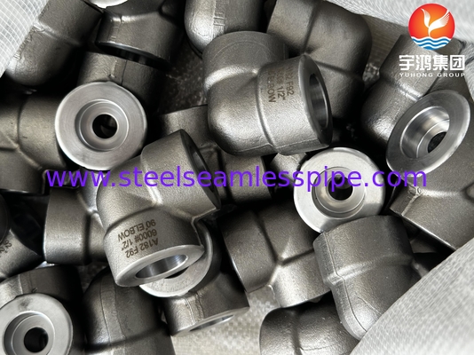ASTM A182 F92 1/2 Zoll 90° Ellenbogen #6000 ASME B16.11 SW für Kraftwerke