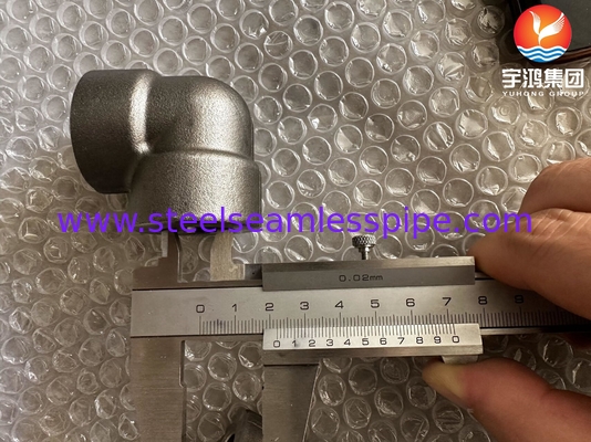 A182 F53 F92 1/2&quot; #3000 90° Elbenschachtelgeschweißt ASME B16.11 für Kraftwerke