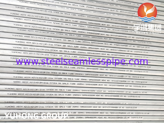 ASTM A213 TP304 Nahtlose Wärmetauscher und Ofenrohre aus Edelstahl