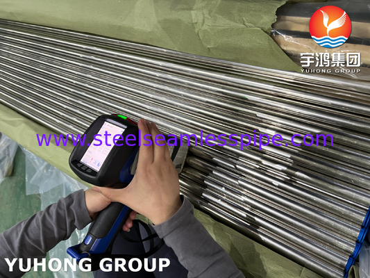 ASME SB111 C71500 Seamless Condenser Systems Tubes aus Kupfernickellegierung