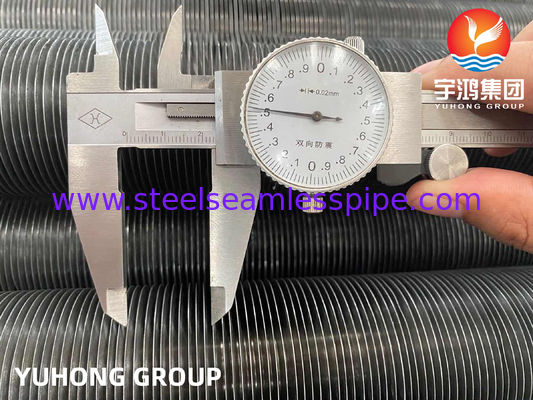 Extrudierte Rippenrohre aus Kohlenstoffstahl für hohe Wärmeübertragungseffizienz in Längen von 100 mm bis 6000 mm