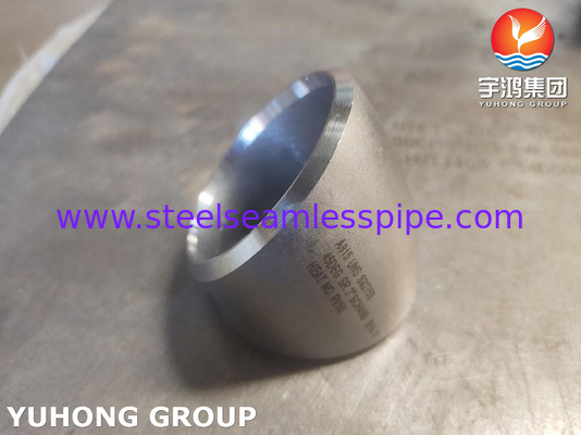 ASTM A815 WP-S UNS S32750 90° / 45° SR Elbenstahl-BW-Fittings mit doppeltem Ellenbogen
