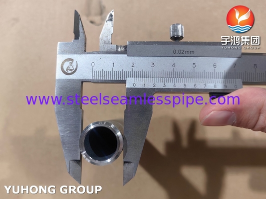 ASME B36.10 Rohr Nippel ASTM A790 UNS S31803 Nahtlose Duplex-Stahl Nippel