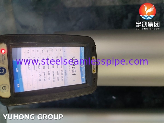 NICKEL-ALLOY ASTM B619 EN 1.4562 UNS N08031 ALLOY 31 Schweißrohr