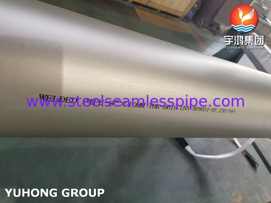 NICKEL-ALLOY ASTM B619 EN 1.4562 UNS N08031 ALLOY 31 Schweißrohr
