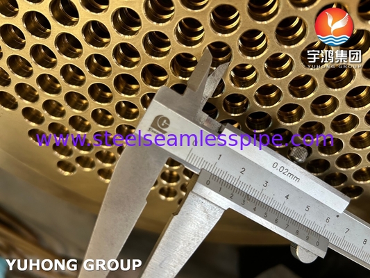 ASTM B171 / B171M UNS C46400 Schiffsschläuche aus Messing für den Wärmetauscher
