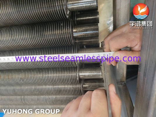 ASTM A179 COBON STEEL FIN TUBE A1100 Aluminiumstreifen für den Wärmetauscher