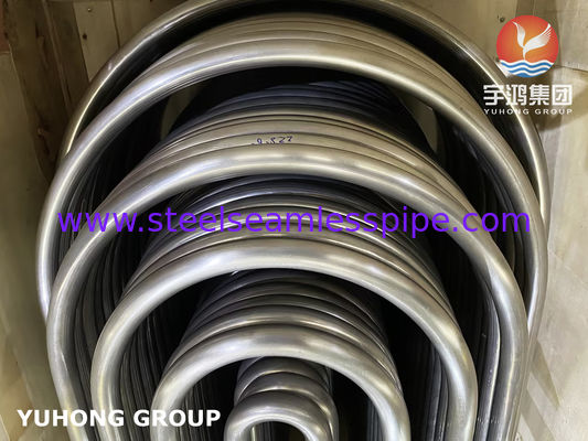 Monel 400 UNS N04400 U Bend Tube ASME SB163 Nahtlose Nickellegierteile