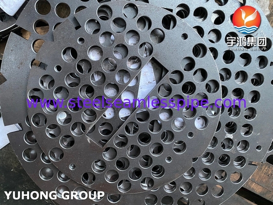 Wärmetauscher-Baffle, Stützplatte, ASME SA516 GR.70, NACE MR- 0175, MR-0103