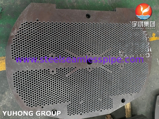 Wärmetauscher-Baffle, Stützplatte, ASME SA516 GR.70, NACE MR- 0175, MR-0103