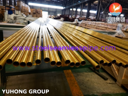 ASME SB111 / ASTM B111 C68700 nahtlose Rohre aus Kupferlegierung