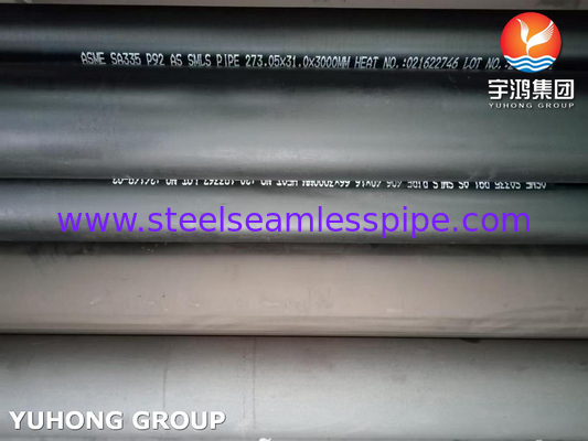 ASTM A335 / ASME SA335 P92 Nahtlose Rohre aus Legierstahl
