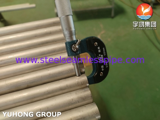 Super-Duplex-Rohr 2507, ASME SA789 UNS S32750 nahtloses Duplex-Stahlrohr