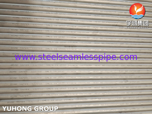 Super-Duplex-Rohr 2507, ASME SA789 UNS S32750 nahtloses Duplex-Stahlrohr