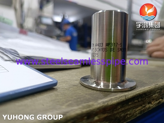 ASTM A403 WP317 Edelstahl-Stud-End B16.9 Buttweld-Lap-Gelenk-Stub-End