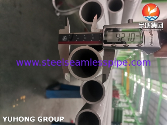ASTM B407 Incoloy 800H / 800HT / UNS N08811 Nahtloses Stahlrohr aus Legierung