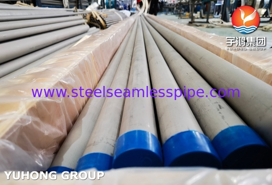 Nahtlose Rohre aus Edelstahl ASTM A269 TP304 ASME SA269 TP304L eingelegt und gegrillt