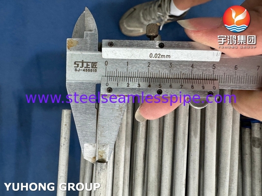 ASTM A269 TP316L Hohle, nahtlose Rohre aus Edelstahl